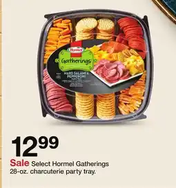 Target Select Hormel Gatherings 28-oz. charcuterie party tray offer