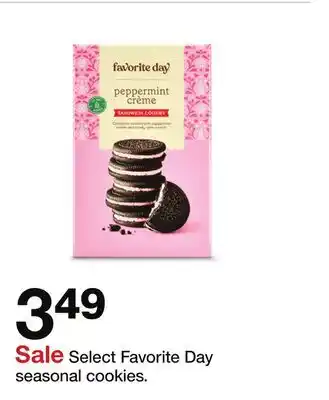 Target Select Favorite Day seasonal cookies offer