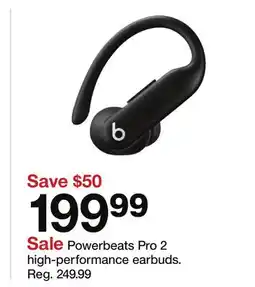 Target Powerbeats Pro 2 high-performance earbuds offer