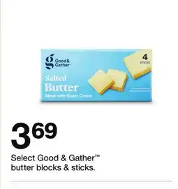 Target Select Good & Gather butter blocks sticks offer