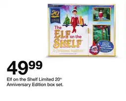 Target Elf on the Shelf Limited 20th Anniversary Edition box set offer