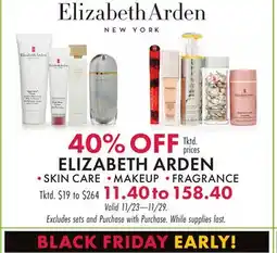 Boscov's ELIZABETH ARDEN offer