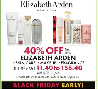 Boscov's ELIZABETH ARDEN offer
