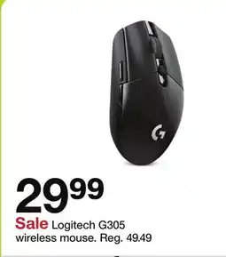 Target Logitech G305 wireless mouse offer