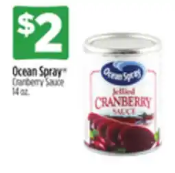 Dollar General Ocean Spray Cranberry Sauce offer