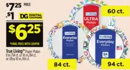 Dollar General TM Paper Plates or Ultra offer