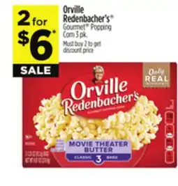Dollar General Orville Redenbacher's Gourmet Popping Corn offer