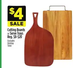Dollar General Cutting Boards or Serve Trays offer