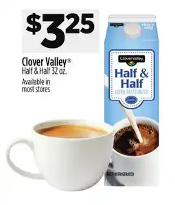 Dollar General Clover Valley Half & Half offer