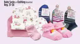 Dollar General Baby Socks or Clothing offer