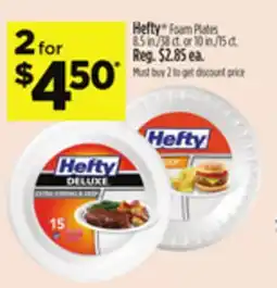 Dollar General Hefty Foam Plates offer