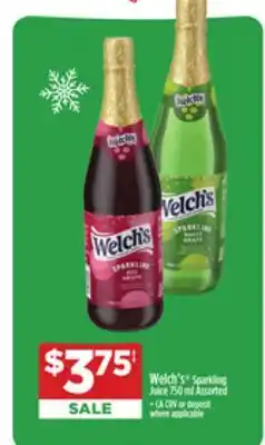 Dollar General Welch's Sparkling Juice offer