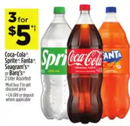 Dollar General Coca-Cola , Sprite , Fanta , Seagram's or Barq's offer