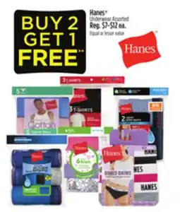 Dollar General Hanes Underwear offer