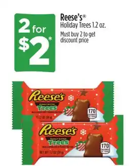 Dollar General Reese's Holiday Trees offer