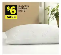 Dollar General Beauty Sleep Bed Pillow offer