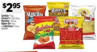 Dollar General Santitas , Chester's , Munchos Baken-Ets or Sabritones offer