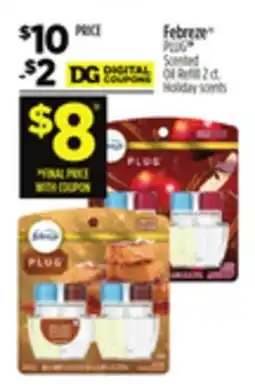Dollar General Febreze PLUG Scented Oil Refi ll offer