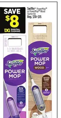 Dollar General Swiffer PowerMop TM or PowerMop TM Wood Starter Kit offer