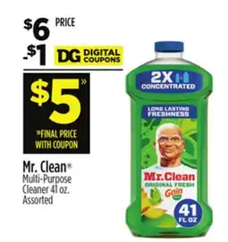 Dollar General Mr. Clean Multi-Purpose Cleaner offer