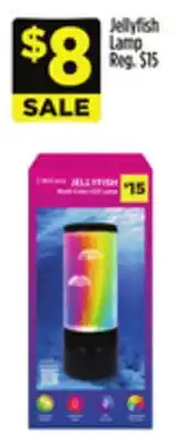 Dollar General Jellyfish Lamp offer