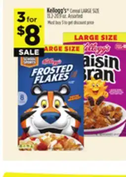 Dollar General Kellogg's Cereal offer