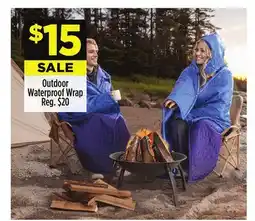 Dollar General Outdoor Waterproof Wrap offer