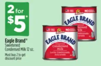 Dollar General Eagle Brand Sweetened Condensed Milk offer