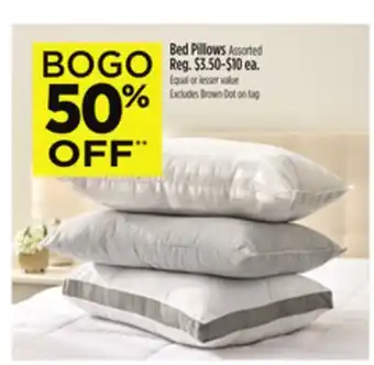 Dollar General Bed Pillows offer