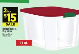 Dollar General Holiday Tote offer