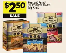 Dollar General Heartland Farms Dog Biscuits offer