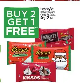 Dollar General Hershey's Holiday Bagged Candy offer