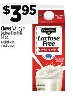 Dollar General Clover Valley Lactose Free Milk offer
