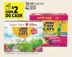 Dollar General Tidy Cats Scoop Litter offer