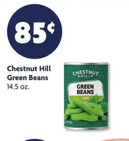 Family Dollar Chestnut Hill Green Beans offer