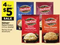 Dollar General Idahoan Mashed Potatoes offer