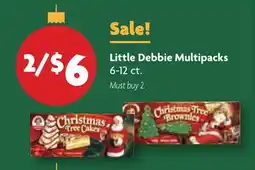 Family Dollar Little Debbie Multipacks offer