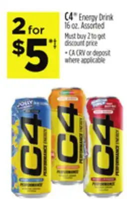 Dollar General C4 Energy Drink offer