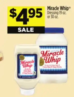 Dollar General Miracle Whip Dressing offer
