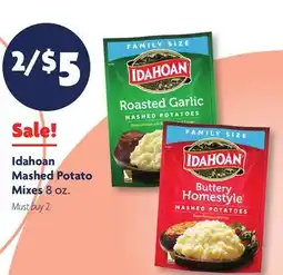 Family Dollar Idahoan Mashed Potato Mixes offer