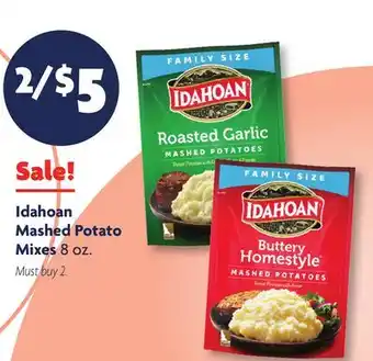 Family Dollar Idahoan Mashed Potato Mixes offer