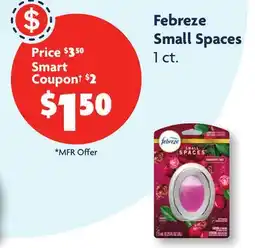 Family Dollar Febreze Small Spaces offer