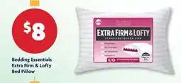 Family Dollar Bedding Essentials Extra Firm & Lofty Bed Pillow offer