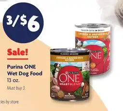 Family Dollar Purina ONE Wet Dog Food offer