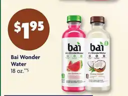 Family Dollar Bai Wonder Water offer