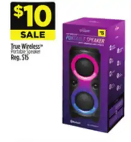 Dollar General True Wireless Portable Speaker offer