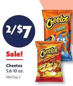 Family Dollar Cheetos offer