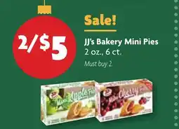 Family Dollar JJ's Bakery Mini Pies offer
