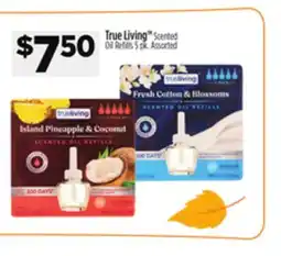 Dollar General True Living TM Scented Oil Refills offer