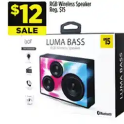 Dollar General RGB Wireless Speaker offer